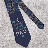 Personalized Tie - Reasons Why - 16861