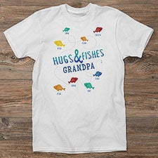 Personalized Fishing Apparel - Hugs & Fishes - 16862