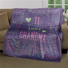 Personalized Blankets For Grandma - Reasons Why For Her - 16864