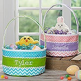 Easter Fun Embroidered Soft Easter Baskets - 16888