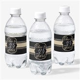 Personalized Water Bottle Labels - Wedding Anniversary - 16900