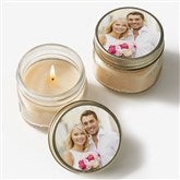 Personalized Mason Jar Candle Favors - You Picture It! - 16909