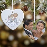 Precious Moments Personalized Wedding Ornaments  - 16937