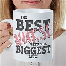 Personalized Oversized Coffee Mug - The Best - 16949