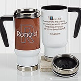 Personalized Commuter Travel Mug - 34 Quotes - 16974