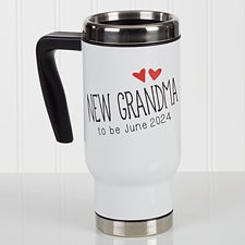 Personalized Commuter Travel Mug - Grandparent Established - 17048