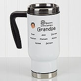 Personalized Grandparent Commuter Travel Mug - So Many Reasons - 17055