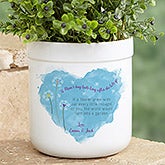 Personalized Outdoor Flower Pot - A Mom's Hug - 17066