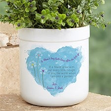 Personalized Outdoor Flower Pot - A Moms Hug - 17066