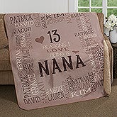 Personalized Premium Sherpa Blanket - Reasons Why For Her - 17085