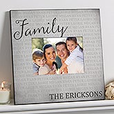 Personalized Family Wall Frame - Together Forever - 17098