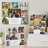 Personalized Family Photo Picture Frame - Printed Photo Collage - 17099