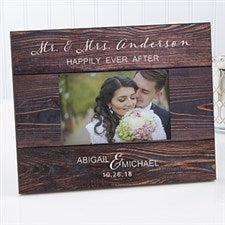 Wedding Frames Als Canvas Art Personalization Mall Personalized Wedding Picture Frame Rustic Elegance 17110
