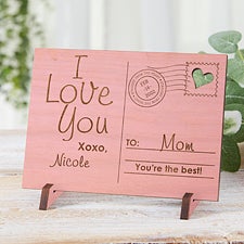 Details about   Personalised Gifts For Mum Her Mothers Day Birthday Mother Mummy Print Keepsake 