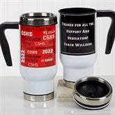 Personalized Commuter Travel Mug - All-Star Coach - 17134
