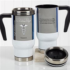 Personalized Commuter Travel Mug - Medical Professions - 17138