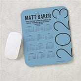 Personalized Calendar Mouse Pad - Calendar & Quote - 17159