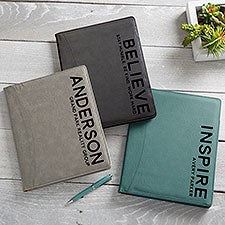 Personalized Full Pad Portfolios - Bold Style - 17183