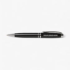 Personalized Engraved Black Pen  - 17185