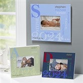 Personalized Baby Boy Picture Frame - All About Baby  - 17204