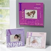 Personalized Baby Girl Picture Frame - All About Baby  - 17205