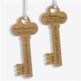 New Home Ornament - Personalized Key Ornament - 17235