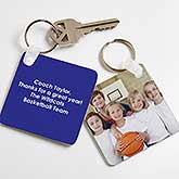 Personalized Keychain - Picture Perfect Coach - 17240