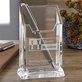 Personalized Office Pen & Pencil Holder - Sophisticated Style - 17244
