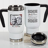 Personalized Romantic Photo Commuter Travel Mug - Soul Mates - 17266