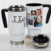 Personalized Photo Commuter Travel Mug - They're Worth Spoiling - 17287