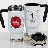 Personalized Commuter Travel Mug - What Friends Are For - 17289