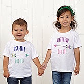 Personalized Kids Clothes - Who To Blame - 17312