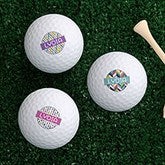 Personalized Women's Golf Ball Sets - Sassy Lady - 17322