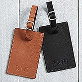 Personalized Debossed Luggage Tag - First Class  - 17329
