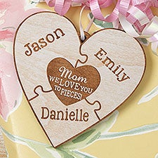 Personalized Gift Topper - We Love Her To Pieces - 17334