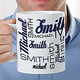 30oz Mega Mug - Personalized Oversized Coffee Mugs For Him - 17337