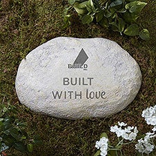 Personalized Logo Garden Stone  - 17341