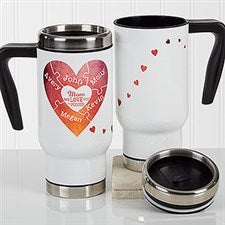 Happy Floral Mom Travel Mug, Lady Jayne #15951