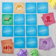 Personalized Memory Game - Sea Creatures - 17375