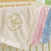 Embroidered Religious Keepsake Baby Blankets - Joyful Blessing - 17402