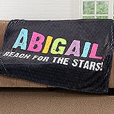 All Mine! Personalized Kids Blankets For Girls - 17407