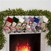 Personalized Photo Christmas Stocking - Photo Memories - 17451