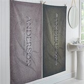 Personalized Family Bath Towel - The Heart Of Our Home - 17458