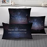 Personalized Romantic Throw Pillows - Written In The Stars - 17548