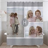 Personalized Photo Collage Shower Curtain - 17581