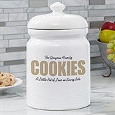 Personalized Cookie Jar - COOKIES - 17599