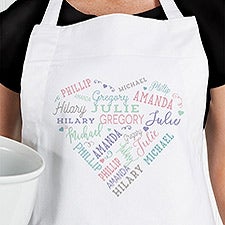 Personalized Apron & Potholder - Close To Her Heart - 17600