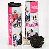 Photo Travel Tumbler - Family Love Photo Collage - 17663