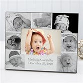 Personalized Baby Picture Frame - Printed Photo Collage - 17678