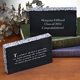 Personalized Graduation Marble Keepsake  - 1769